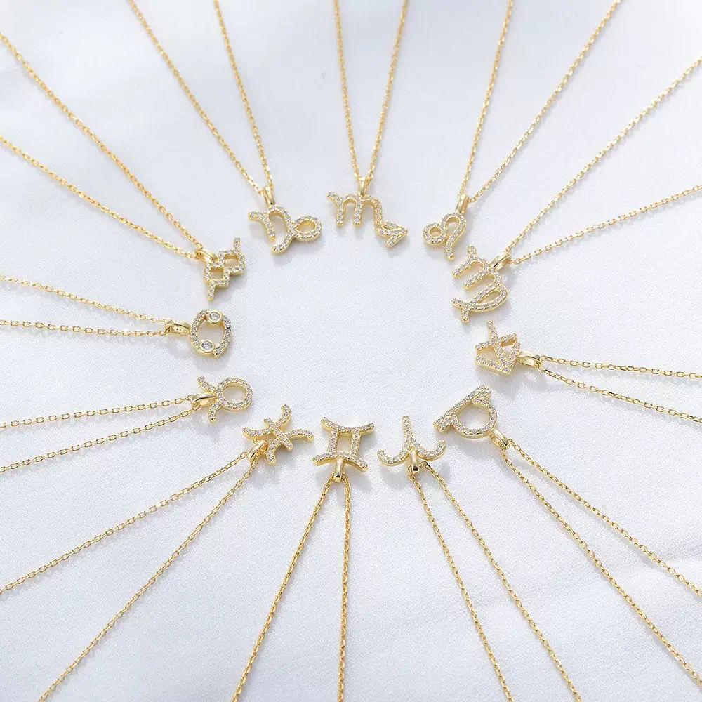 Crystal Constellation 18k Plated Necklace