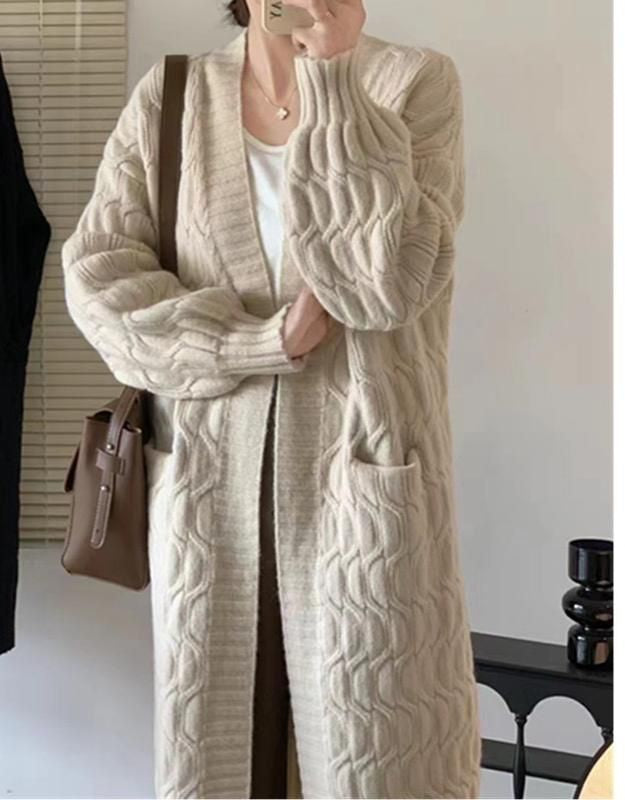 Infinity Cable Cardigan Cream