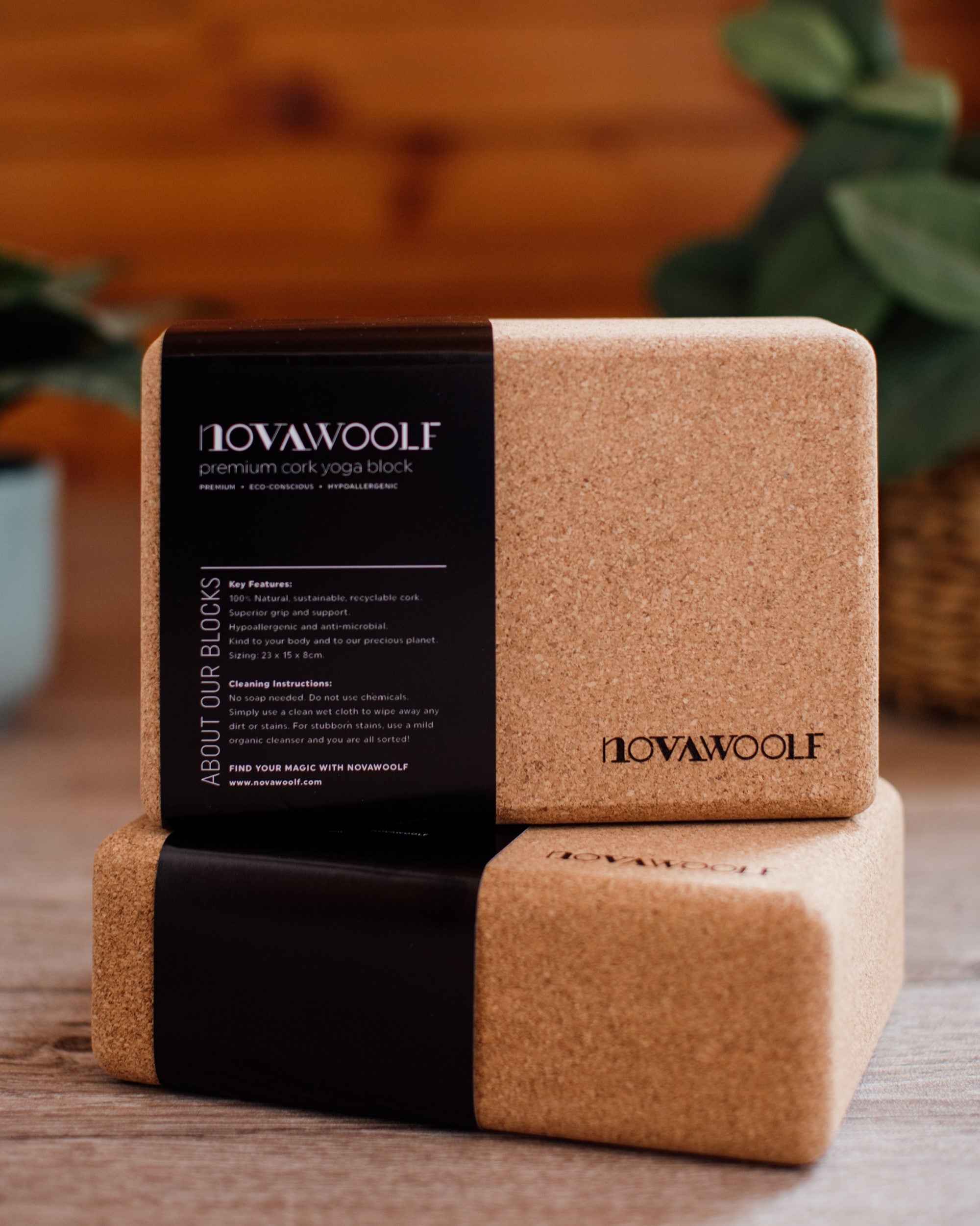 Premium Cork Yoga Block