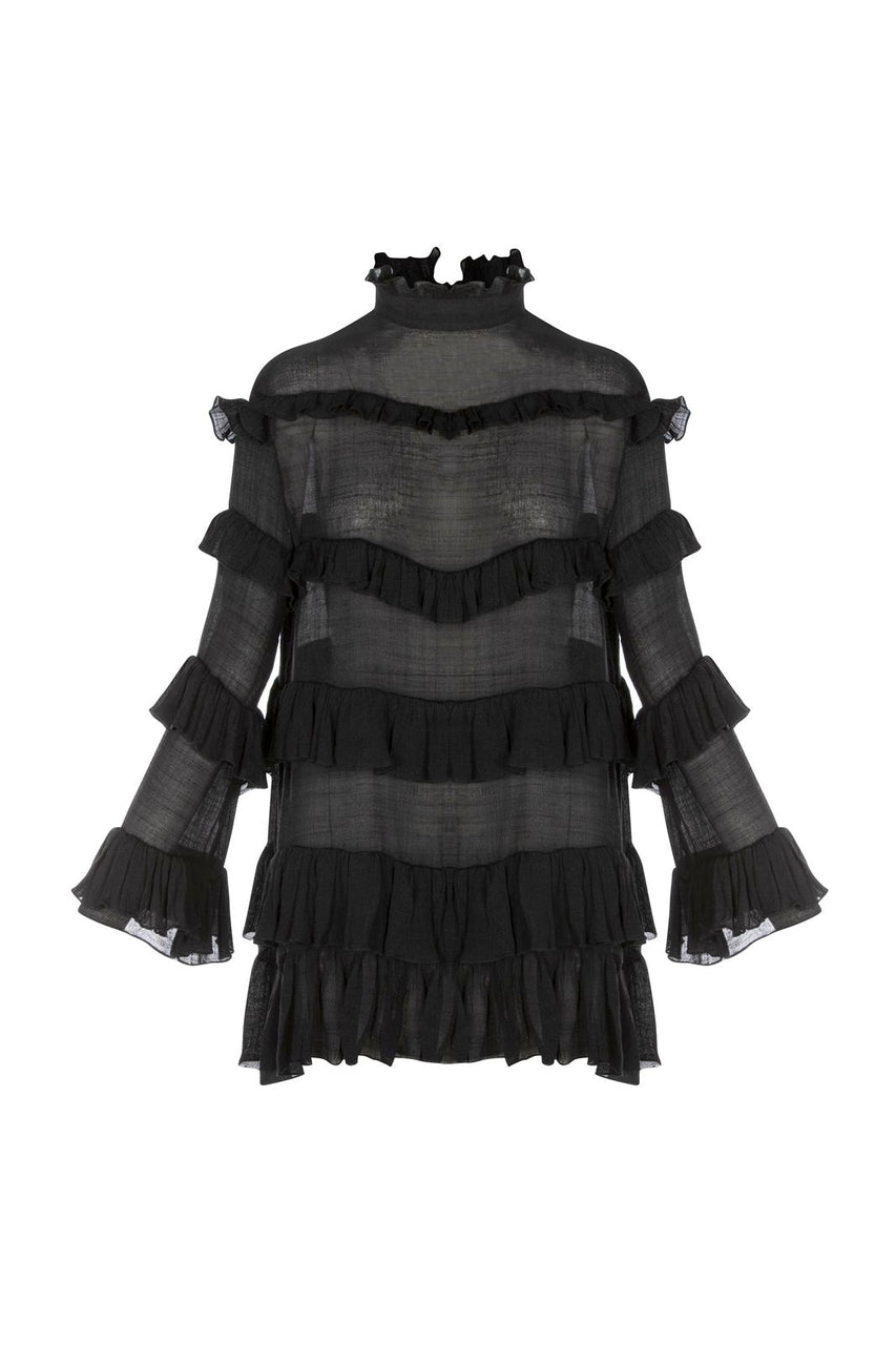 Bohemia Mini Dress Black