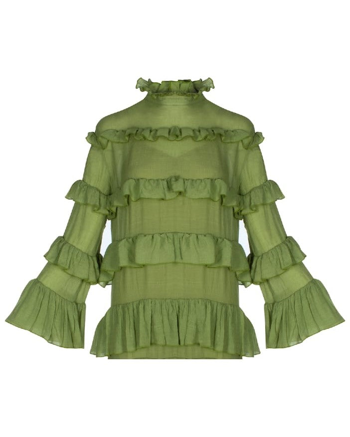 Bohemia Mini Dress Pistachio