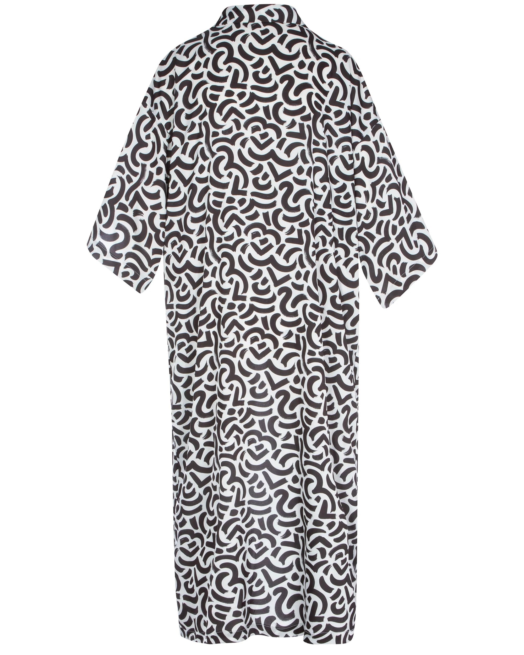 Apollo Kimono Calligraphy