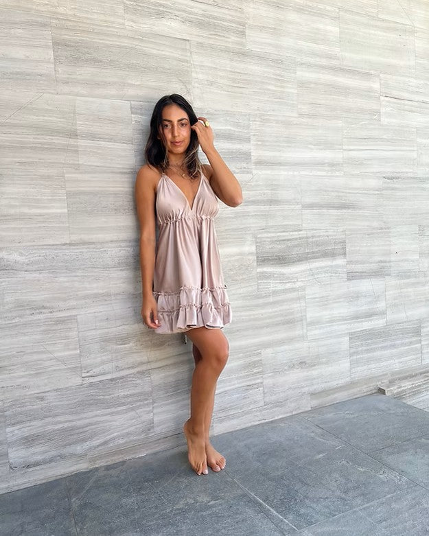 Madrid Dress Mocca