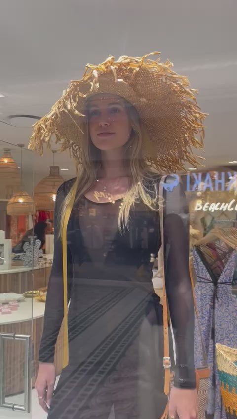 Mesh Dress Black