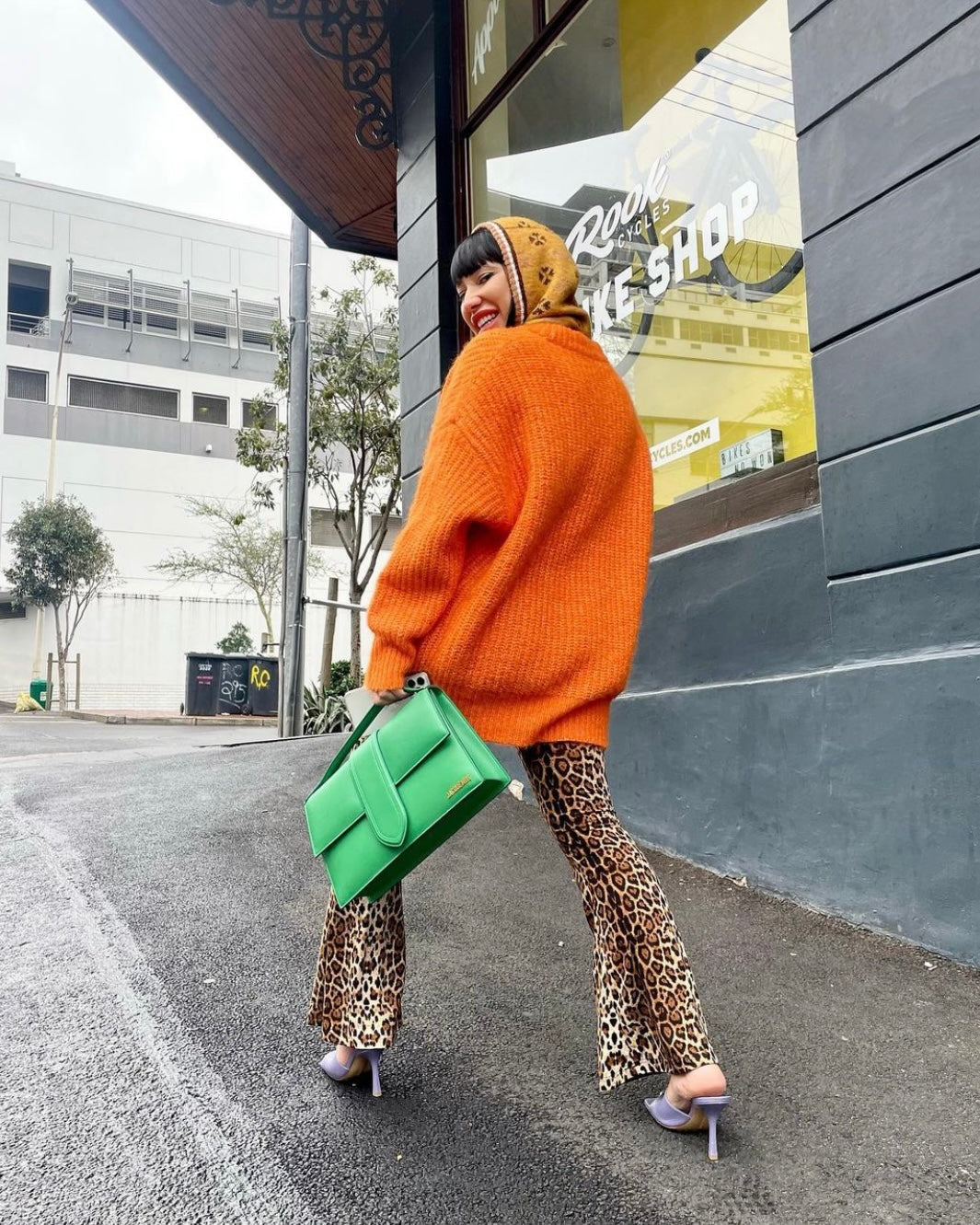 Jungle Babe Flare Pants Leopard