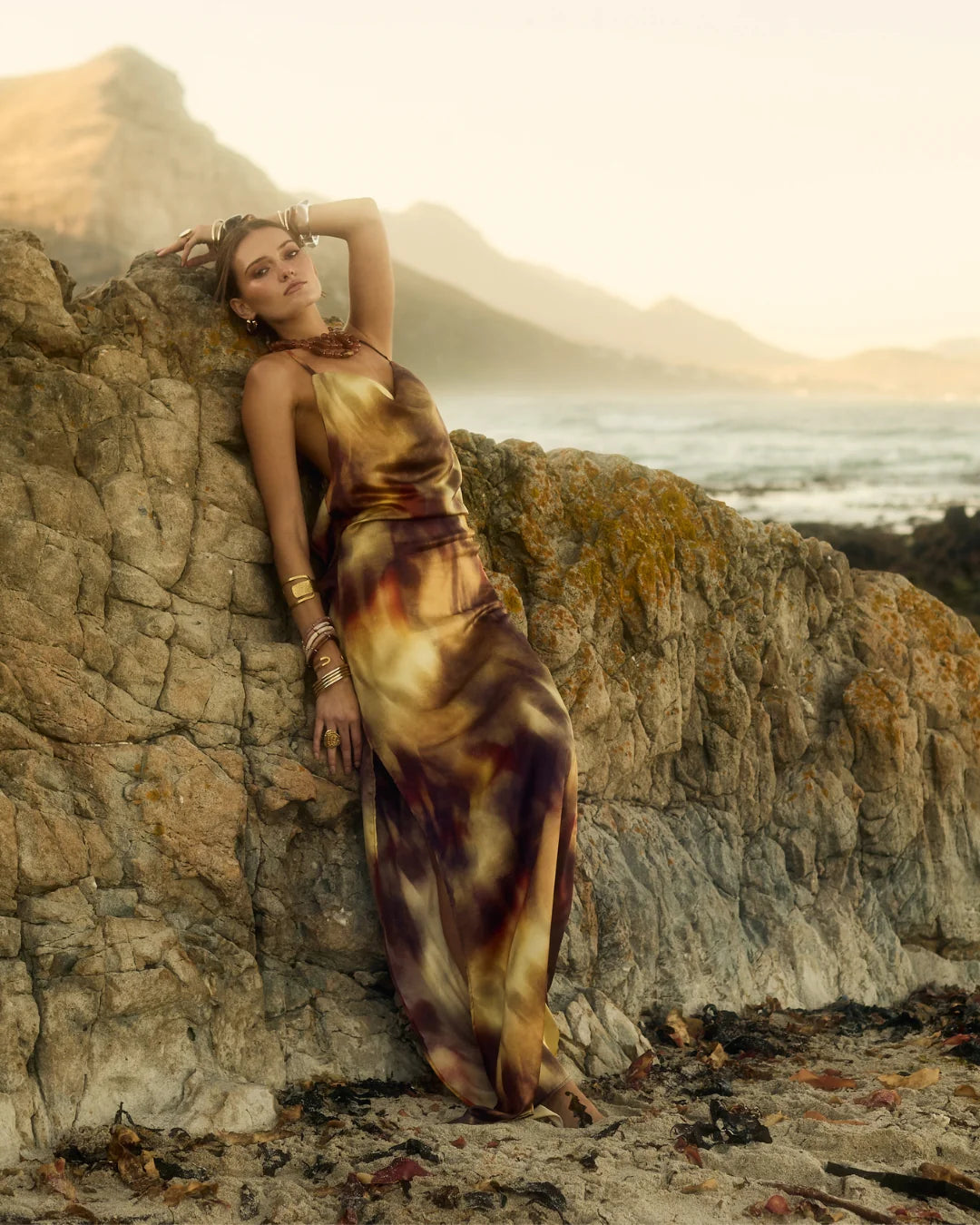 Barcelona Dress Sunset