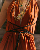 Ibiza Dress Terracotta
