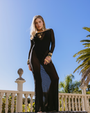 Mesh Dress Black