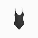 The Clifton One Piece Swimsuit Mystique Black