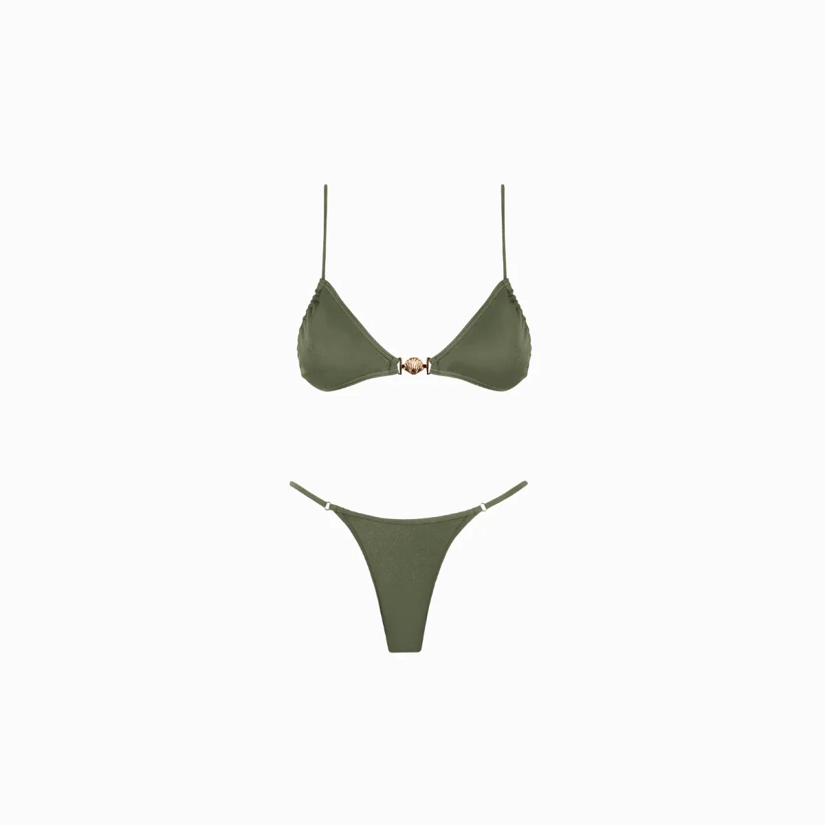 Dee Dee Thong Bottom Moss Glimmer