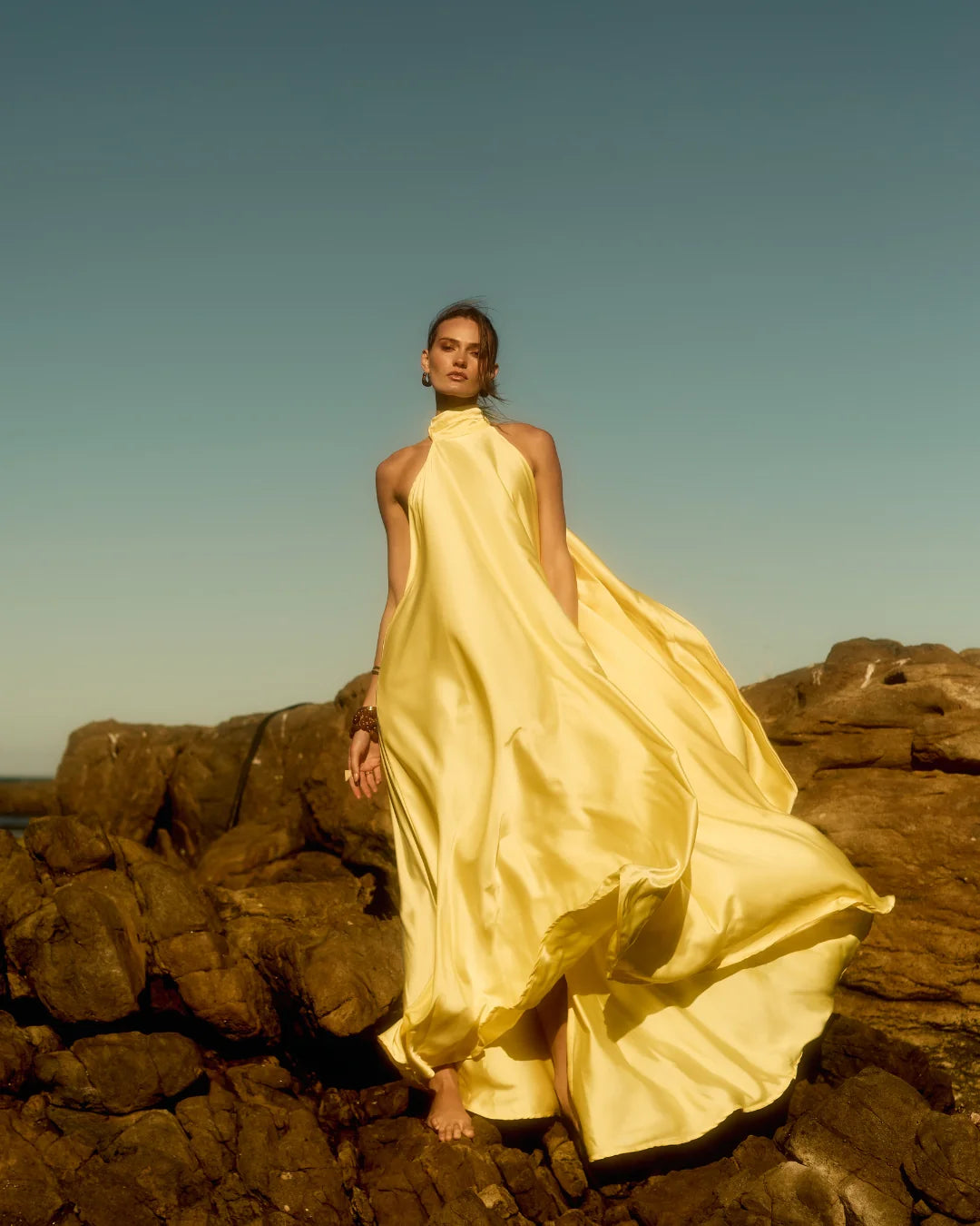 Aquarius Dress Butter