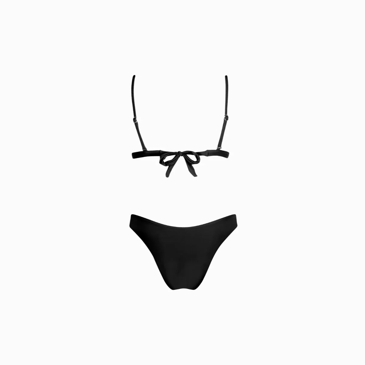 The Clifton Bikini Top Mystique Black
