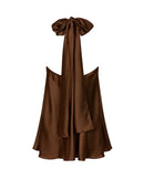 Mini Aquarius Dress Chocolate