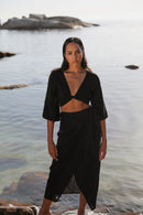 The Wrap Skirt Black