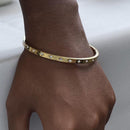 Cosmic Glimmer 18k Gold Plated Band