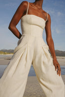 The Sofia Jumpsuit Natural