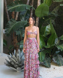 Elise Frill Maxi Skirt La Granada