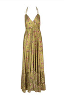 St Tropez  Dress Tiger Pistachio