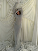 Isola Backless Maxi Dress Silva