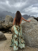 Jaipur Maxi Dress Paisley Turquoise