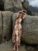 Leela Dress Animal Print