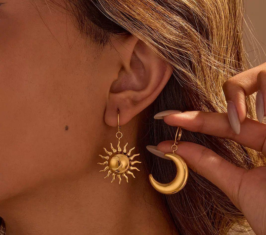 Sun & Moon Earrings
