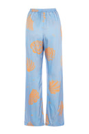 Corsica Palazzo Pants Orange Shells & Sand