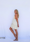 Portofino Satin Dress Cream