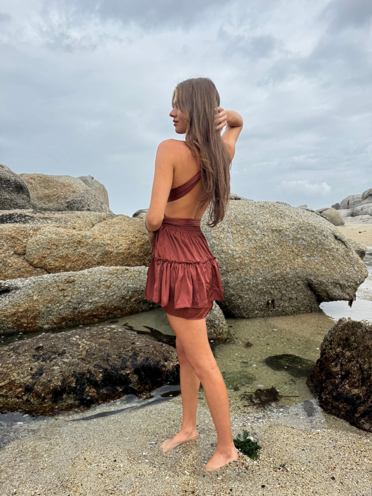 Infinity Dress Short Mocha
