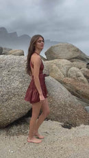 Infinity Dress Short Mocha