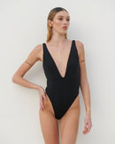 Aries One Piece Swimsuit Black