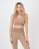 Fierce Active Set Leopard Nude