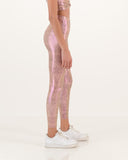 Snake Active Leggings Blush