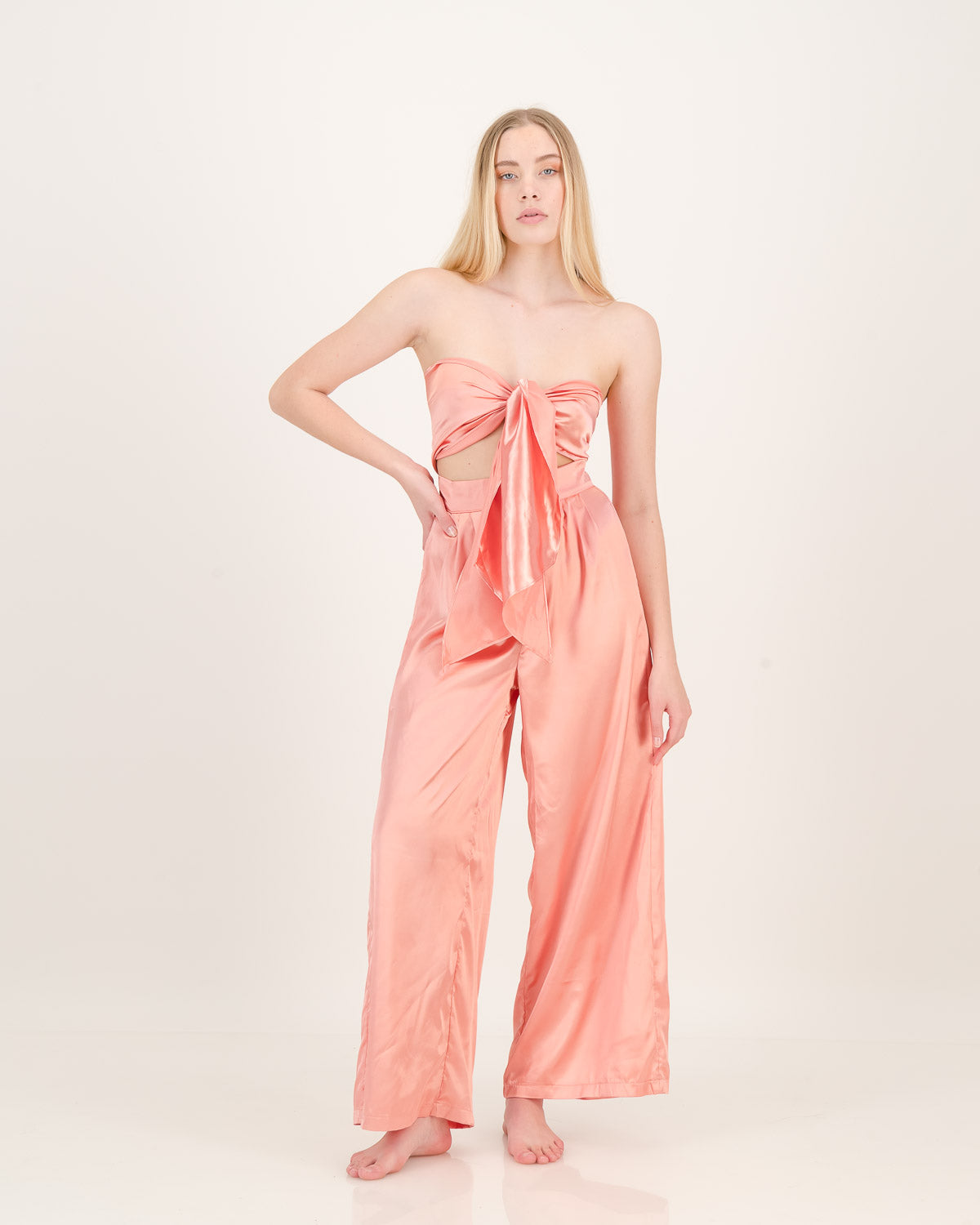 Dominica Satin Set Rose