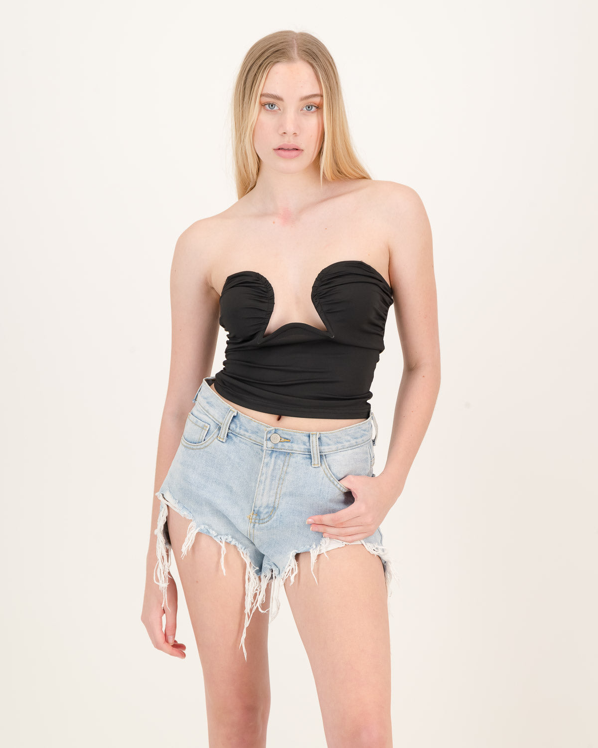 Stone Cold Wired Top Black