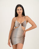 Palm Springs Dress Chocolate