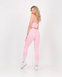 Asymmetrical Sports Bra Pink