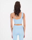 Asymmetrical Sports Bra Sky