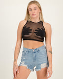 Sunrise Denim Shorts Blue